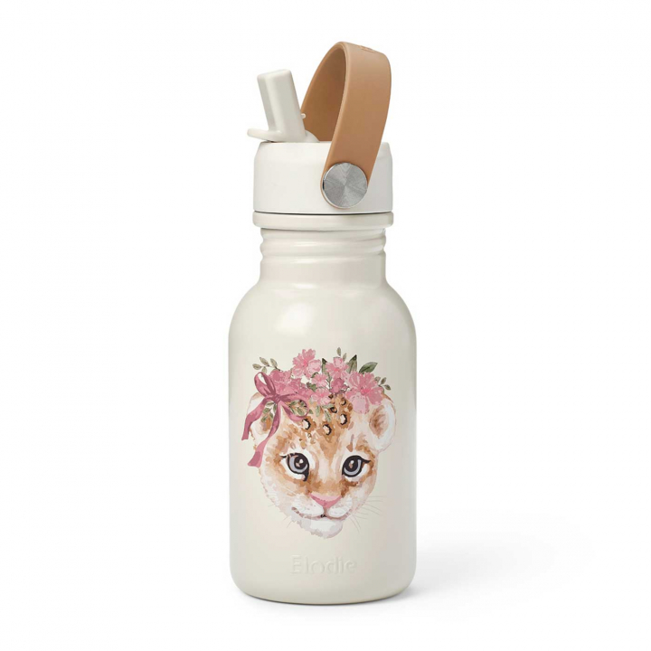 Elodie Vattenflaska Rosy Bow Leo | Babytillbehör - Äta och mata - Muggar, flaskor och glas | BabyMode