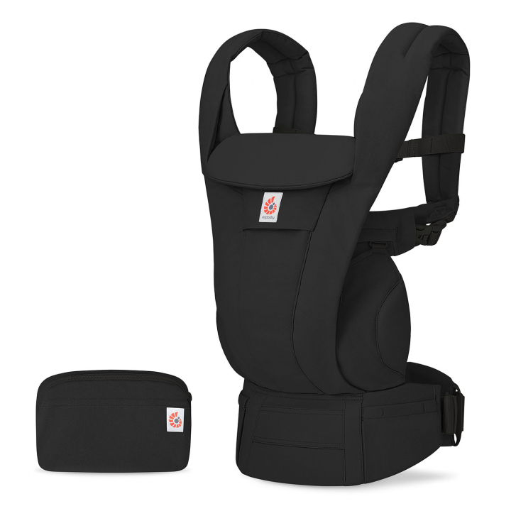 Ergobaby Bärsele Omni Deluxe Bomull Onyx Black | Babytillbehör - Bärselar - Ergobaby bärselar | BabyMode