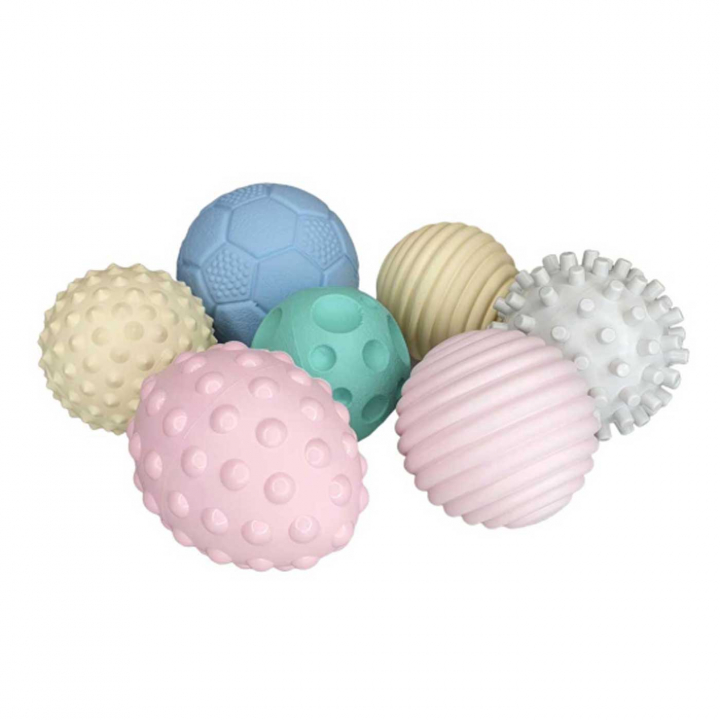 Gerardo Sensory Ball Set 7 delar | Leksaker - Babyleksaker - Bitleksaker | BabyMode