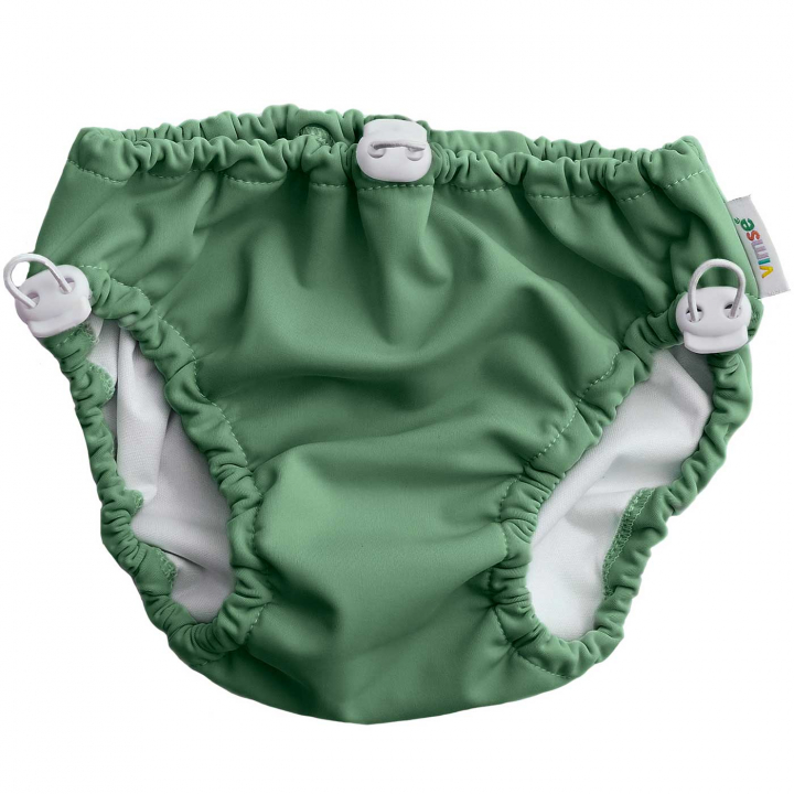 Imse Vimse Badblöja Drawstring L/XL 9-14 kg Grön | Resa med barn - Sol och bad - Badkläder | BabyMode