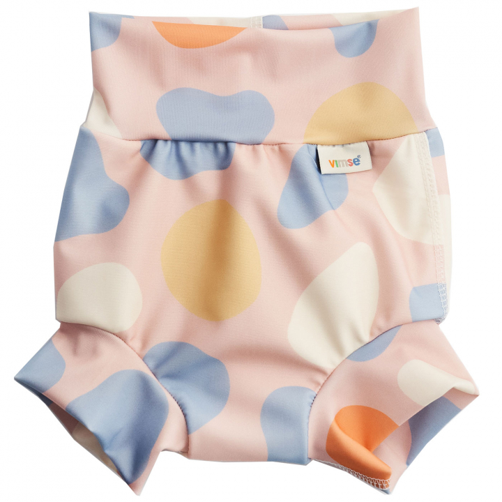 Imse Vimse Badblöja High Waist S 6-8 kg Rosa | Resa med barn - Sol och bad - Badkläder | BabyMode