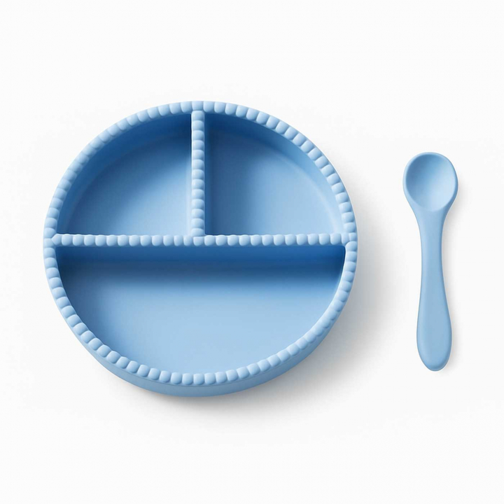 Jack o Juno Bubble Barnservis Pale Blue | Babytillbehör - Äta och mata - Serviser | BabyMode