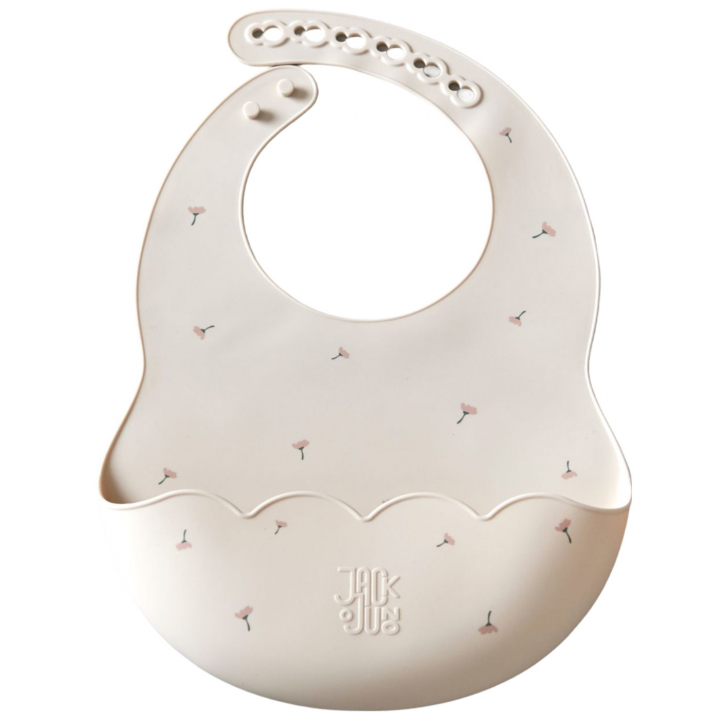 Jack o Juno Haklapp Poppy in Bloom | Babytillbehör - Äta och mata - Haklappar | BabyMode