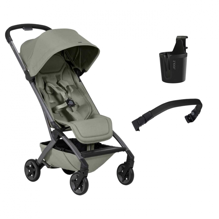Joolz Aer2 Sage Green + Bygel &amp; mugghållare | Barnvagnar - Varumärken - Joolz - Joolz Aer | BabyMode