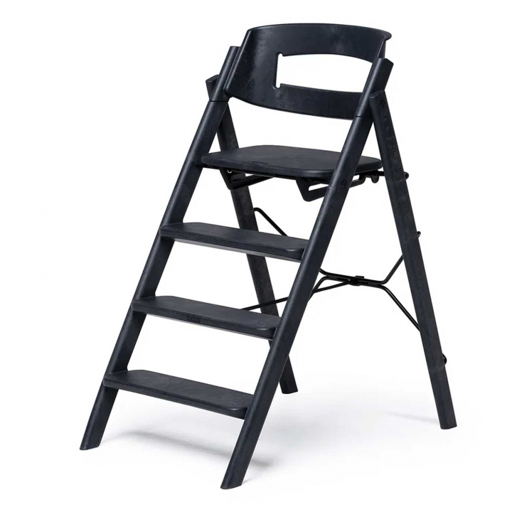 KAOS Klapp Matstol Återvunnen Plast Charcoal Black | Möbler och inredning - Matstolar och tillbehör - KAOS Klapp | BabyMode