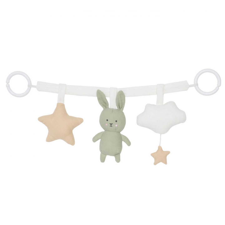 Jabadabado Barnvagnshänge Bunny Grön | Leksaker - Populära varumärken - Jabadabado | BabyMode