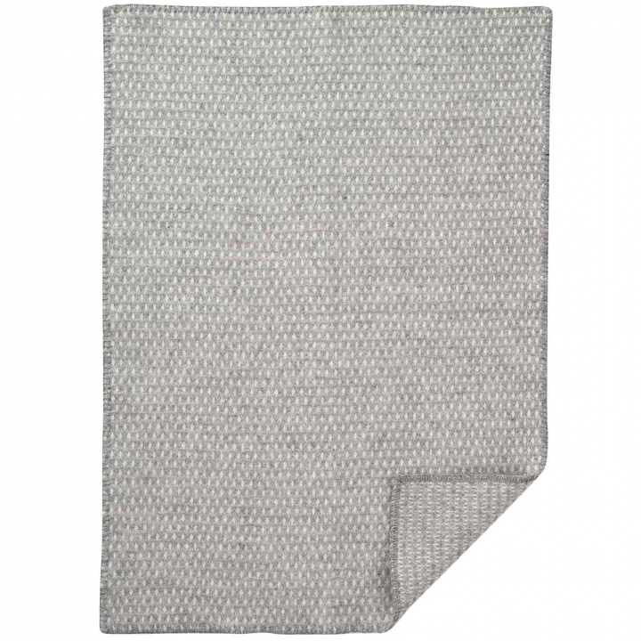 Klippan Yllefabrik Filt Ull Knut Baby Ljusgrå