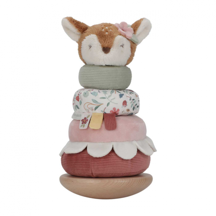 Little Dutch Stapelleksak Mjuk Rosa Fairy Garden | Leksaker - Babyleksaker - Aktivitetsleksaker | BabyMode