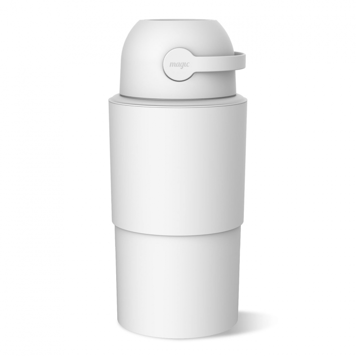 Magic Heka Blöjhink L White | Babytillbehör - Sköta - Blöjhinkar | BabyMode