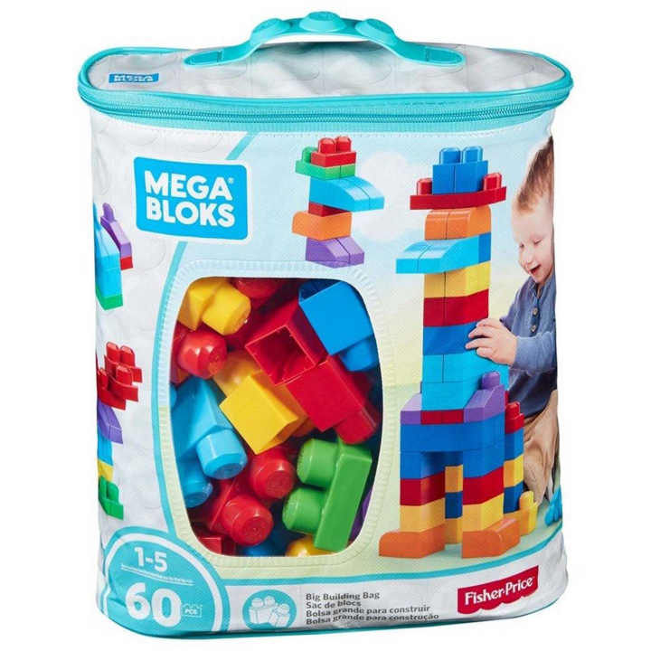 Mega Bloks Big Building Bag Classic | Leksaker - Byggklossar & byggleksaker - Övriga byggklossar & byggsatser | BabyMode