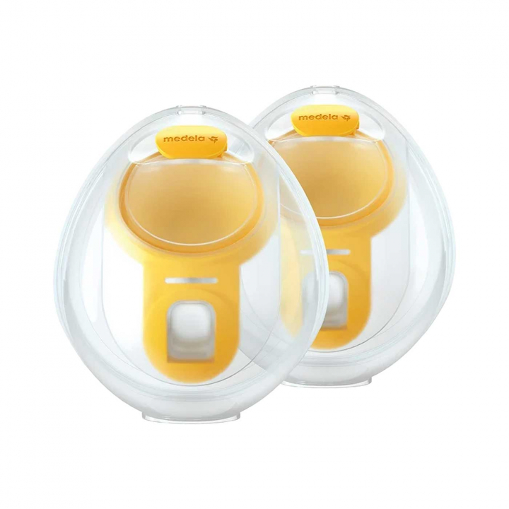 Medela Hands-free Uppsamlingsbehållare 2-pack | Mamma - Amning - Bröstpumpar | BabyMode