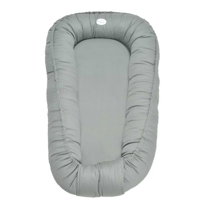Mini Dreams Babynest Grön | Babytillbehör - Sova - Babynest och sovstöd | BabyMode