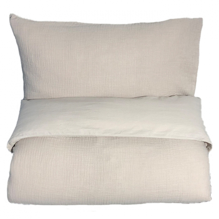 Mini Dreams Påslakanset Spjälsäng Little Wave Sand | Babytillbehör - Sova - Bäddset | BabyMode