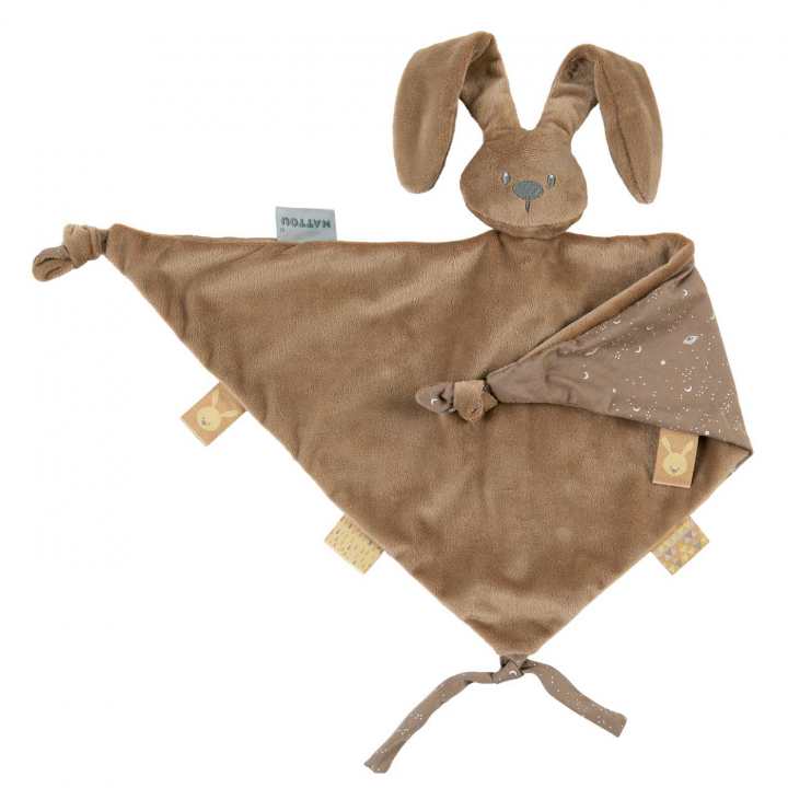Nattou Lapidou Snutte Stor Glow in the dark Mocha | Leksaker - Gosedjur och snuttefiltar - Gosedjur | BabyMode