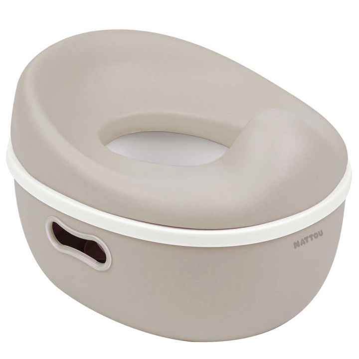 Nattou Potty 3-i-1 Beige | Babytillbehör - Sköta - Pottor | BabyMode