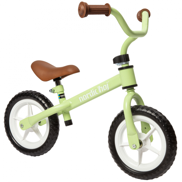 Nordic Hoj Springcykel 10 Tum Grön | Leksaker - Barncyklar & åkfordon - Sparkcyklar & springcyklar | BabyMode