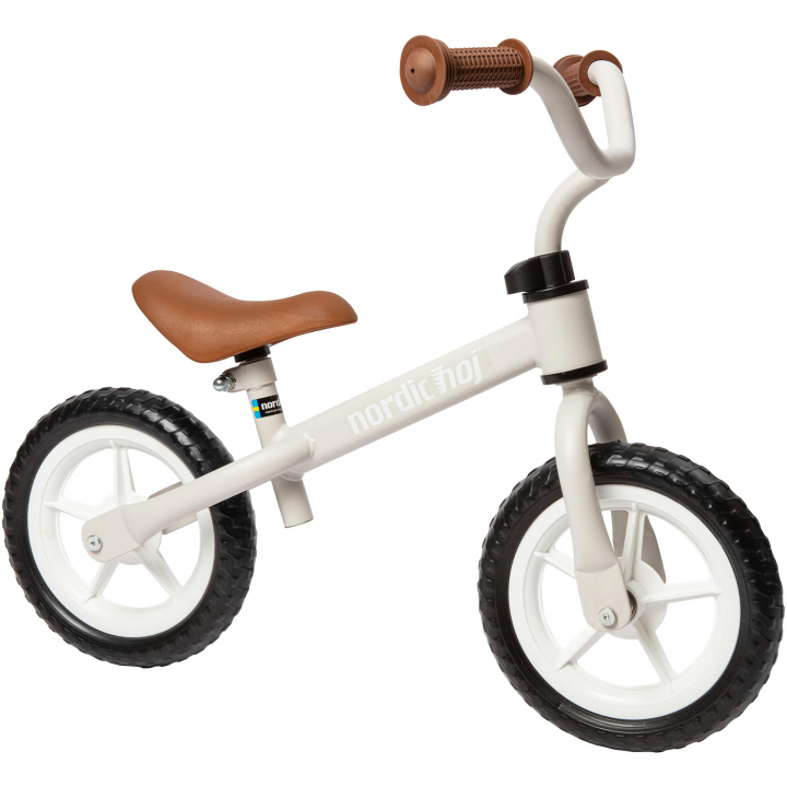 Nordic Hoj Springcykel 10 Tum Ljusbeige | Leksaker - Barncyklar & åkfordon - Sparkcyklar & springcyklar | BabyMode