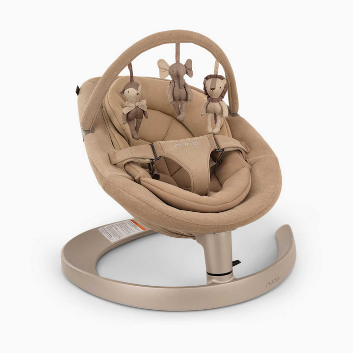 Nuna Leaf Grow Babysitter Teddy | Babytillbehör - Babysitters och babygungor | BabyMode