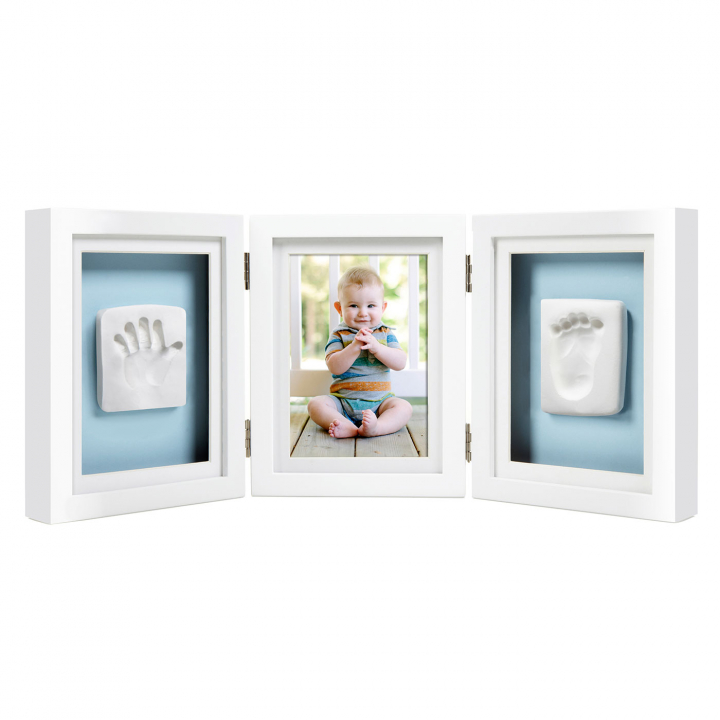 Pearhead Babyprints Deluxe Desk Frame Vit | Möbler och inredning - Inredningsdetaljer - Ramar och keepsakes | BabyMode