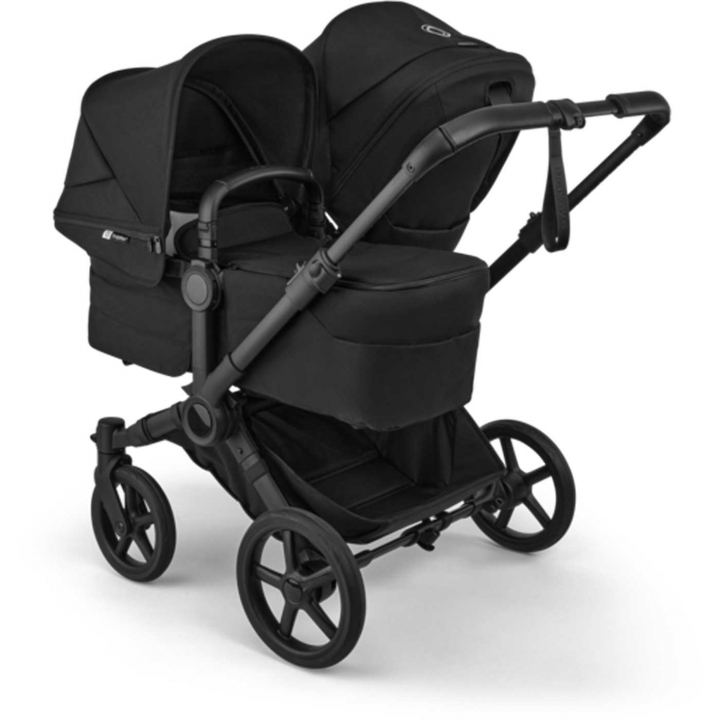 Bugaboo Donkey 6 Syskonvagn Heritage Black | Barnvagnar - Varumärken - Bugaboo - Bugaboo Donkey 6 | BabyMode