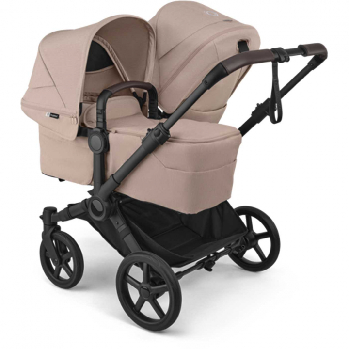 Bugaboo Donkey 6 Syskonvagn Desert Taupe Melange | Barnvagnar - Varumärken - Bugaboo - Bugaboo Donkey 6 | BabyMode