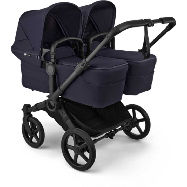 Bugaboo Donkey 6 Tvillingvagn Deep Indigo | Barnvagnar - Varumärken - Bugaboo - Bugaboo Donkey 6 | BabyMode