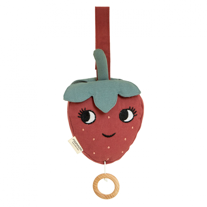 Roommate Speldosa Jordgubbe | Leksaker - Babyleksaker - Speldosor | BabyMode