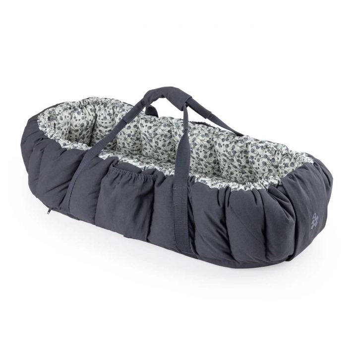 Sebra 3 i 1 Babynest Blue Olive | Barnvagnar - Barnvagnstillbehör - Mjukliftar | BabyMode