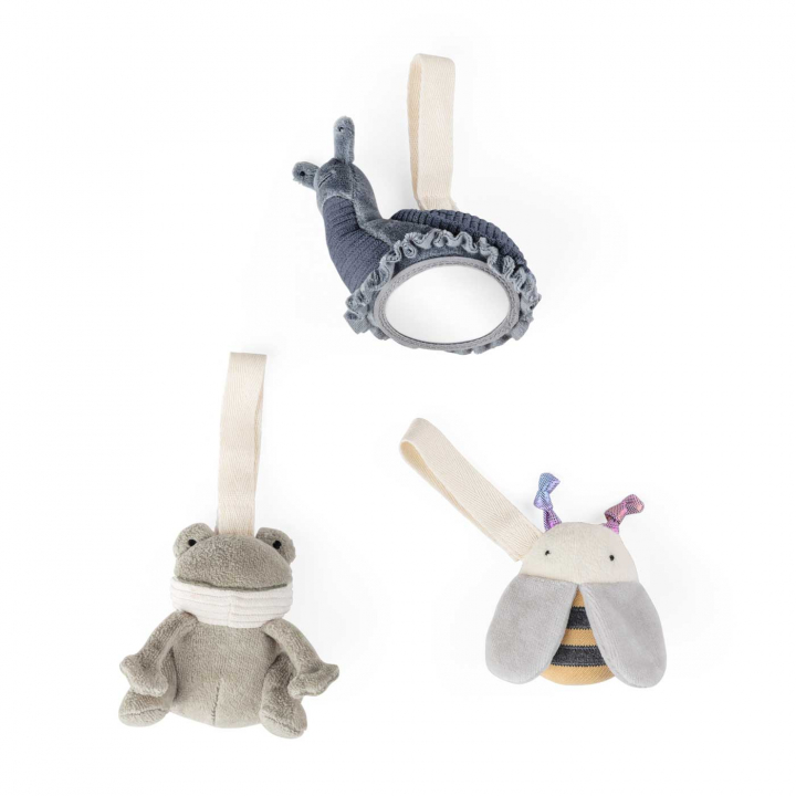 Sebra Aktivitetsleksak 3 pcs | Leksaker - Babyleksaker - Aktivitetsleksaker | BabyMode