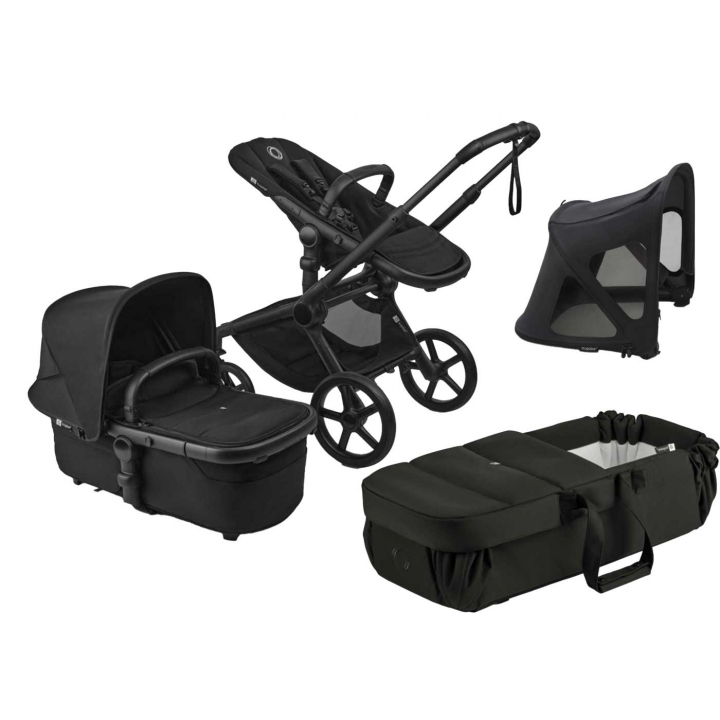 Bugaboo Fox 5 Renew + Breezy sufflett + Babynest | Barnvagnar - Varumärken - Bugaboo - Bugaboo Fox 5 | BabyMode