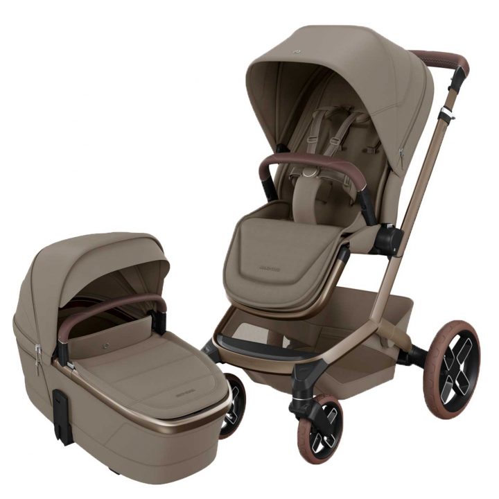 Maxi-Cosi Fame V2 Duovagn Oak Truffle | Barnvagnar - Varumärken - Maxi-Cosi | BabyMode
