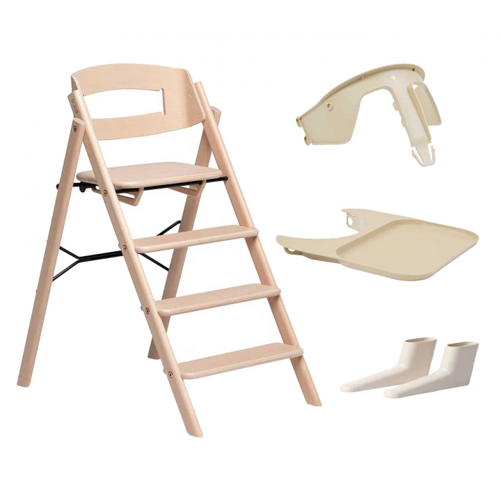 KAOS Klapp Matstol Bok + Bygel &amp; Matbricka + Tippskydd | Möbler och inredning - Matstolar och tillbehör - KAOS Klapp | BabyMode