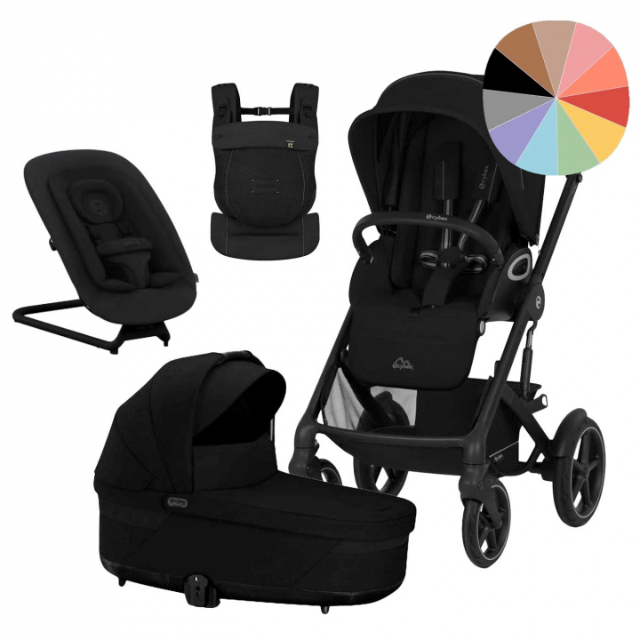 Cybex Talos S Lux Duo + Babysitter + Bärsele | Barnvagnar - Varumärken - Cybex - Cybex Talos S | BabyMode