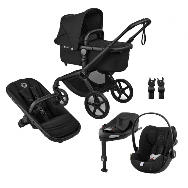 Bugaboo Fox 5 Renew + Cybex Cloud G &amp; Bas | Barnvagnar - Varumärken - Bugaboo - Bugaboo Fox 5 | BabyMode