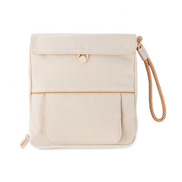 Skip Hop Clean Slate Portabel Skötbädd Beige | Babytillbehör - Sköta - Skötdynor | BabyMode
