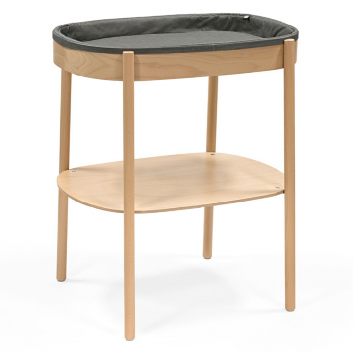 Stokke Sleepi Skötbord Natural | Babytillbehör - Sköta - Skötbord | BabyMode