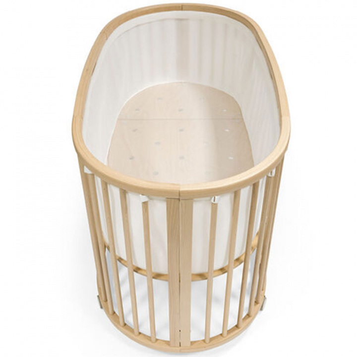 Stokke Sleepi Mesh Liner White | Babytillbehör - Sova - Spjälskydd | BabyMode