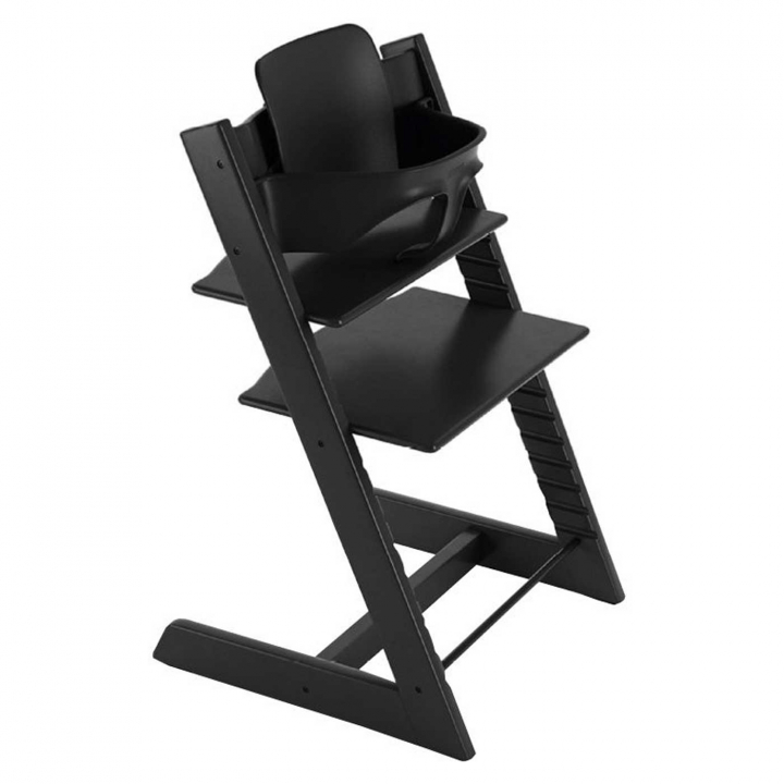 Stokke Tripp Trapp stol + Bygel Svart | Möbler och inredning - Matstolar och tillbehör - Stokke Tripp Trapp | BabyMode