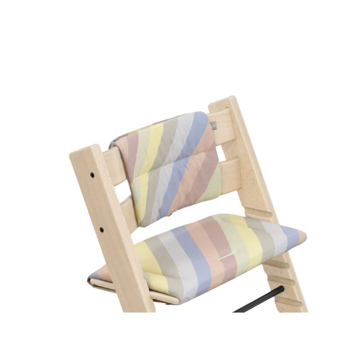 Stokke Tripp Trapp Dyna Pastel Stripes | Möbler och inredning - Matstolar och tillbehör - Stokke Tripp Trapp | BabyMode