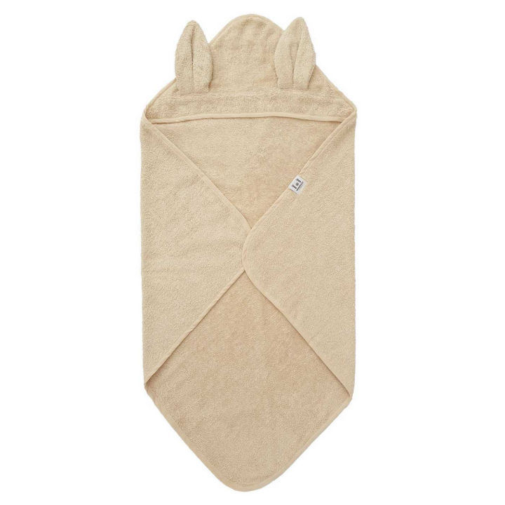 Summerville Badcape Kanin sandshell GOTS | Resa med barn - Sol och bad - Badkläder | BabyMode