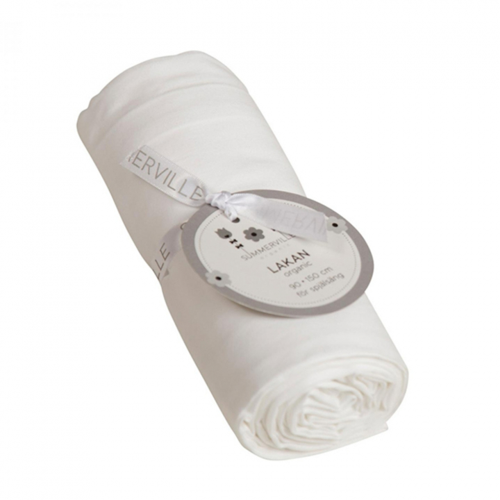 Summerville Underlakan eko Percale Spjälsäng | Babytillbehör - Sova - Bädda för sommartider | BabyMode