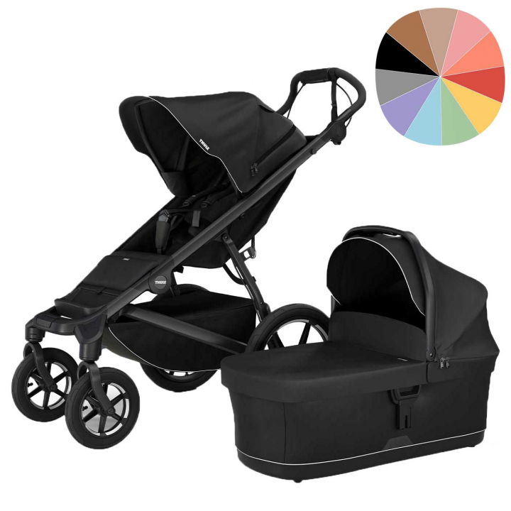 Thule Urban Glide 4-wheel Duovagn | Barnvagnar - Varumärken - Thule - Thule Urban Glide | BabyMode