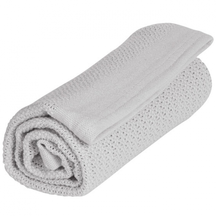 Vinter &amp; Bloom Soft Grid Eko Gallerfilt Dove Grey | Babytillbehör - Sova - Bädda för sommartider | BabyMode