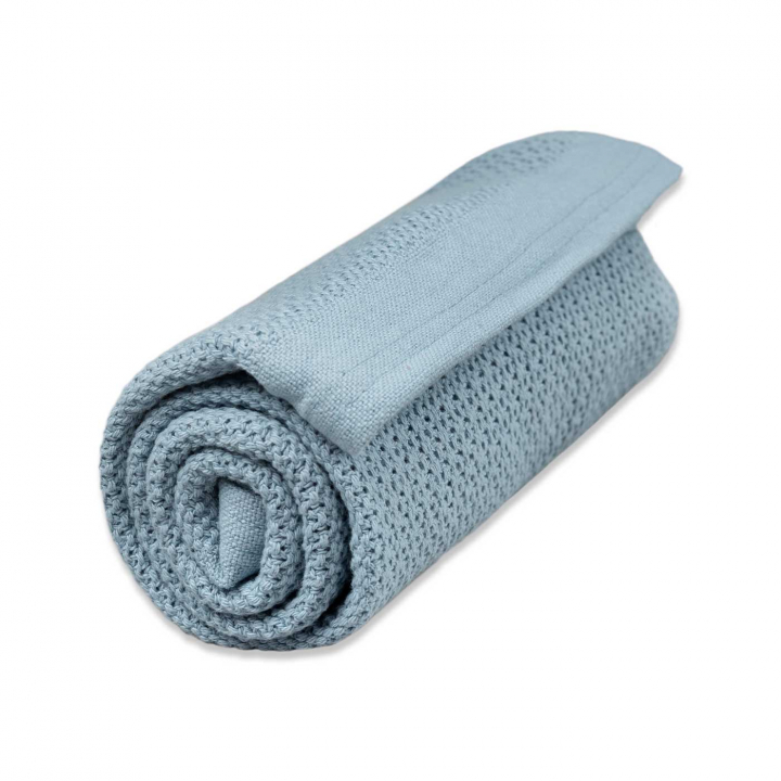 Vinter & Bloom Soft Grid Eko Gallerfilt Dim Blue