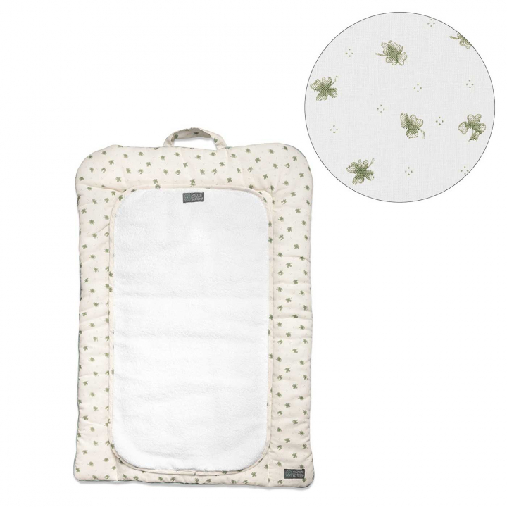 Vinter &amp; Bloom Meadow Mjuk skötbädd Soft Sand | Babytillbehör - Sköta - Skötdynor | BabyMode
