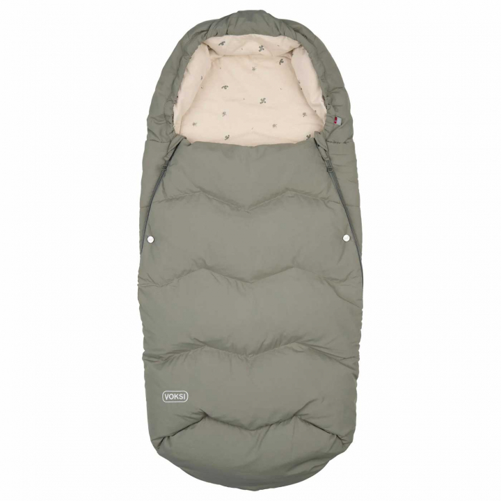 Voksi Åkpåse Explorer Meadow Green | Barnvagnar - Barnvagnstillbehör - Åkpåsar - Åkpåsar vinter | BabyMode