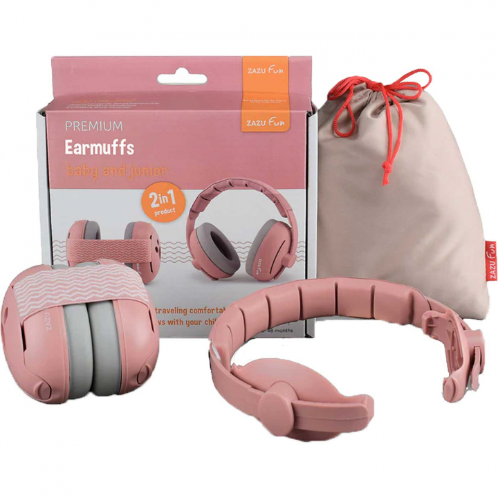 Zazu Hörselskydd Rosa | Barnsäkerhet | BabyMode