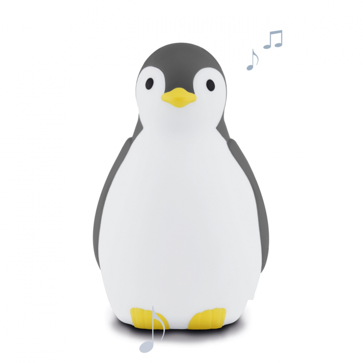 Zazu Pam SÃ¶mntrÃ¤nare/Nattlampa/HÃ¶gtalare GrÃ¥