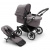 Bugaboo Donkey 5 Mono Komplett Graphite/Grey mélange Bugaboo Donkey 5 Mono Komplett Graphite/Grey mélange
