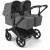 Bugaboo Donkey 6 Tvillingvagn Moon Grey Bugaboo Donkey 6 Tvillingvagn Moon Grey